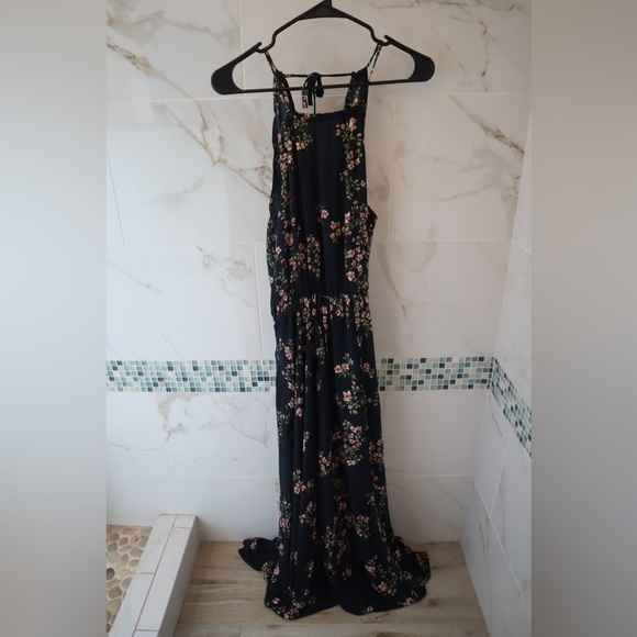 Amazon Dresses Amazon Floral Maxi With Leg Slit Poshmark